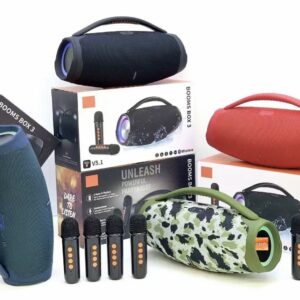 BomBox 3 Com microfone sem fio X2 RAD-12610