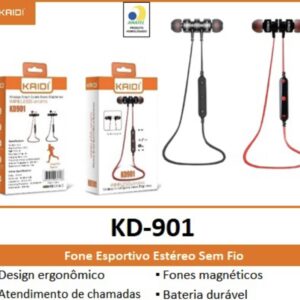Fone Bluetooth Kd-901