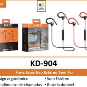 Fone bluetooth KD-904
