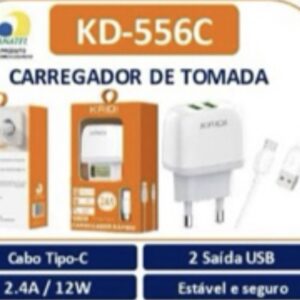 Carregador 2.4A KD-556C