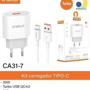 Kit carregador turbo tipo-c CA31-7