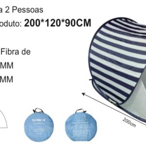 Barraca de praia para 2 pessoas S01