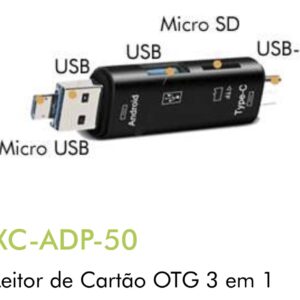 Leitor de cartão OTG XC-ADP-50