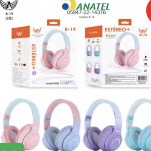Fone bluetooth B-19J