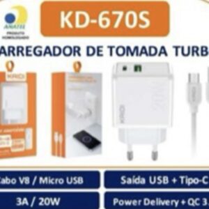 Carregador KD-670S V8