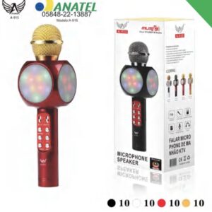 Microfone sem fio com bluetooth A-915