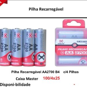 PILHA MOX AA COM 4