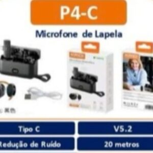 Microfone lapela P4-C