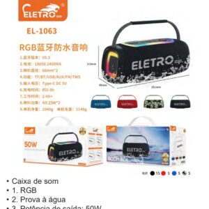 Caixa de som EL-1063