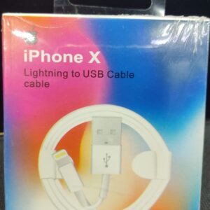 FONE DE OUVIDO IPHONE X - LIGHTNING TO USB CABLE