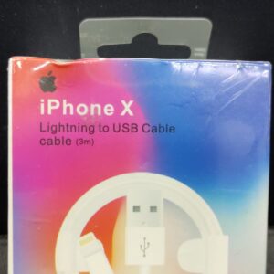CABO - IPHONE X LIGHTNING TO USB CABLE - 3M