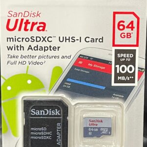 CARTÃO DE MEMÓRIA SANDISK 64GB