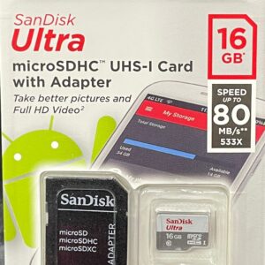 CARTÃO DE MEMÓRIA 16GB