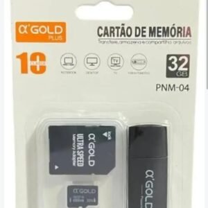 CARTAO DE MEMORIA GOLD 32GB