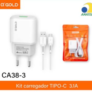 Carregador CA 38-3 TIPO-C 3.1A